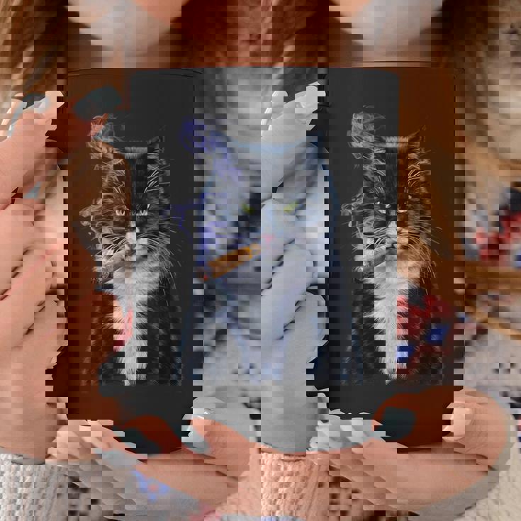 猫 ネコ ボス たばこ ねこ コーヒーマグ 面白い贈り物