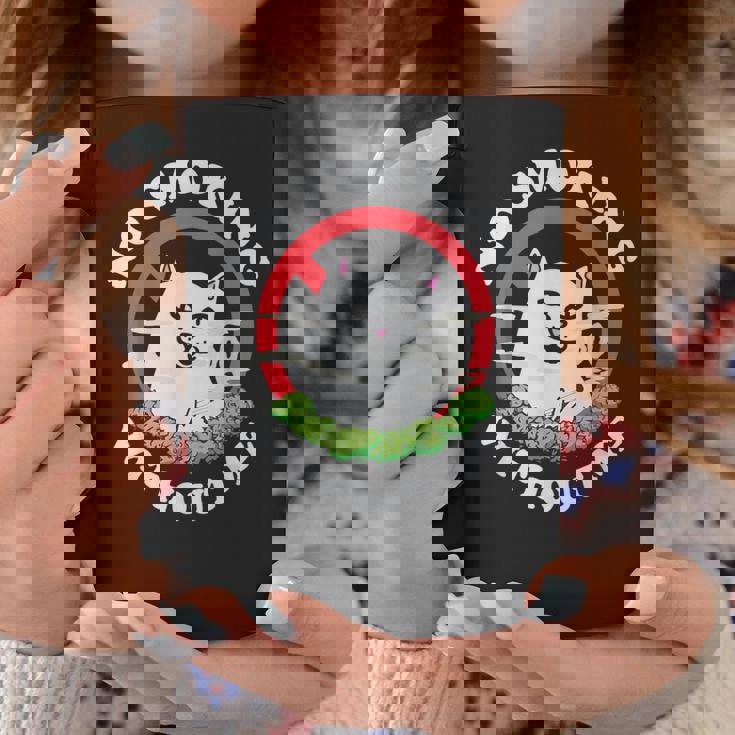 私なしでは禁煙だ コーヒーマグ 面白い贈り物