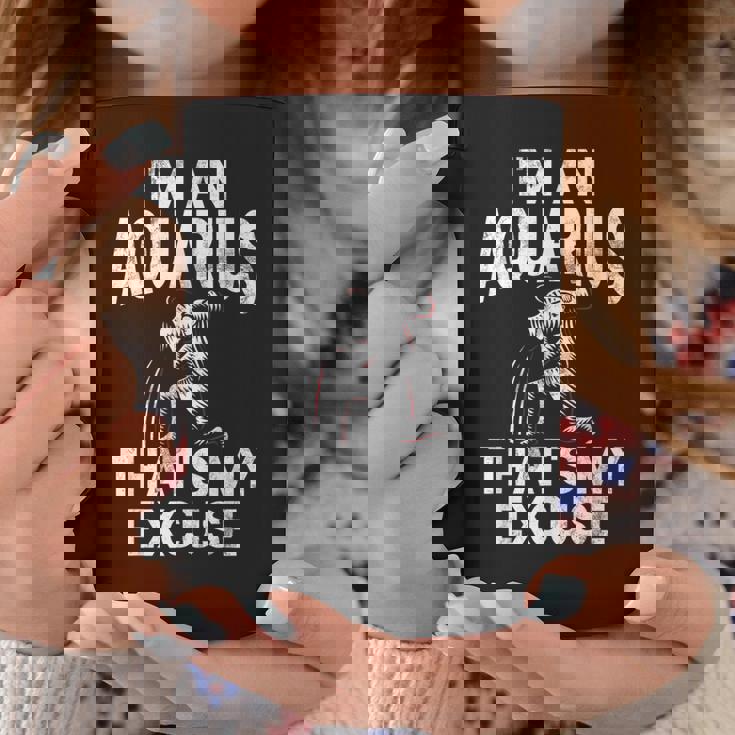 私はアクエリアスですそれが私の言い訳ですアクエリアス コーヒーマグ 面白い贈り物