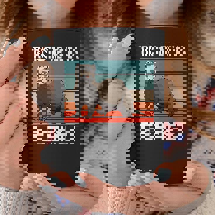 私はフェレット ハロウィン ペットオーナー フェレット コーヒーマグ 面白い贈り物