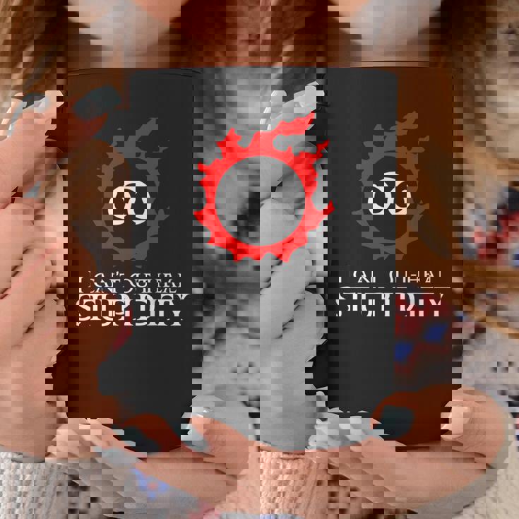 私は愚かさを癒すことができない-学者面白いミーム コーヒーマグ 面白い贈り物