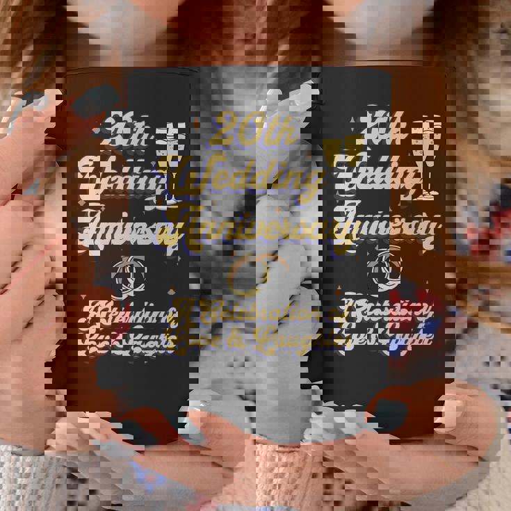 結婚20周年 夫婦 結婚20年 お祝い 長袖tシャツ コーヒーマグ 面白い贈り物