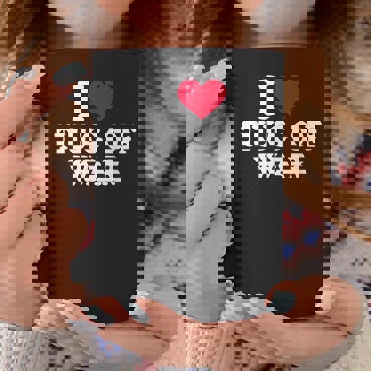 綱引き大好き コーヒーマグ 面白い贈り物