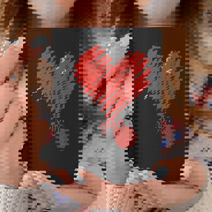 編み物 I かぎ針編み I 毛糸 I ニッター I 編み物 コーヒーマグ 面白い贈り物