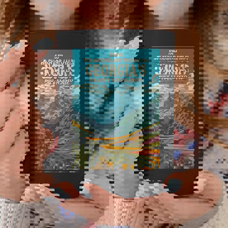 美しいジョージア共和国、グルジア共和国 コーヒーマグ 面白い贈り物