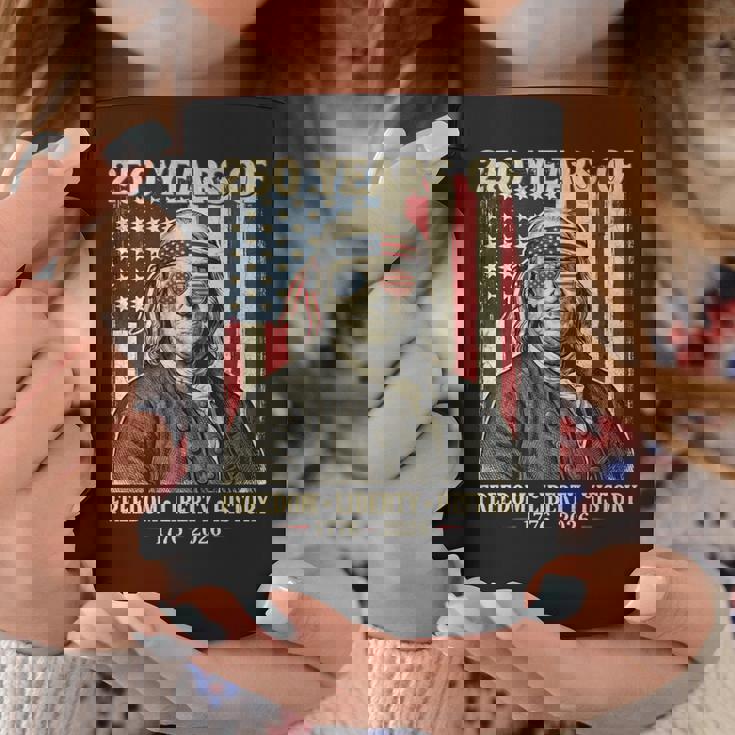 自由の250年 自由の歴史 創設父 レトロ 長袖tシャツ コーヒーマグ 面白い贈り物