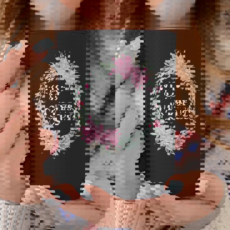 花柄 69歳 誕生日 男性 女性 還暦 コーヒーマグ 面白い贈り物