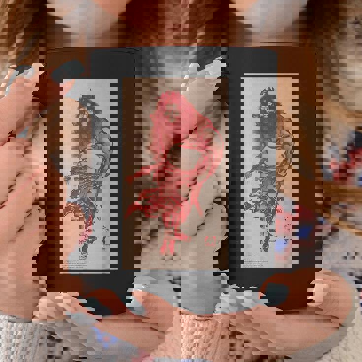 葛飾北斎 「朱描き鍾馗・朱鍾馗・赤鍾馗」 コーヒーマグ 面白い贈り物