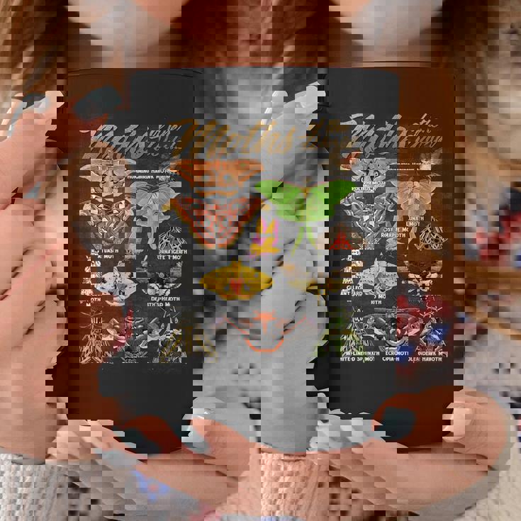 蛾 世界の動物 知育 昆虫 蛾好き コーヒーマグ 面白い贈り物