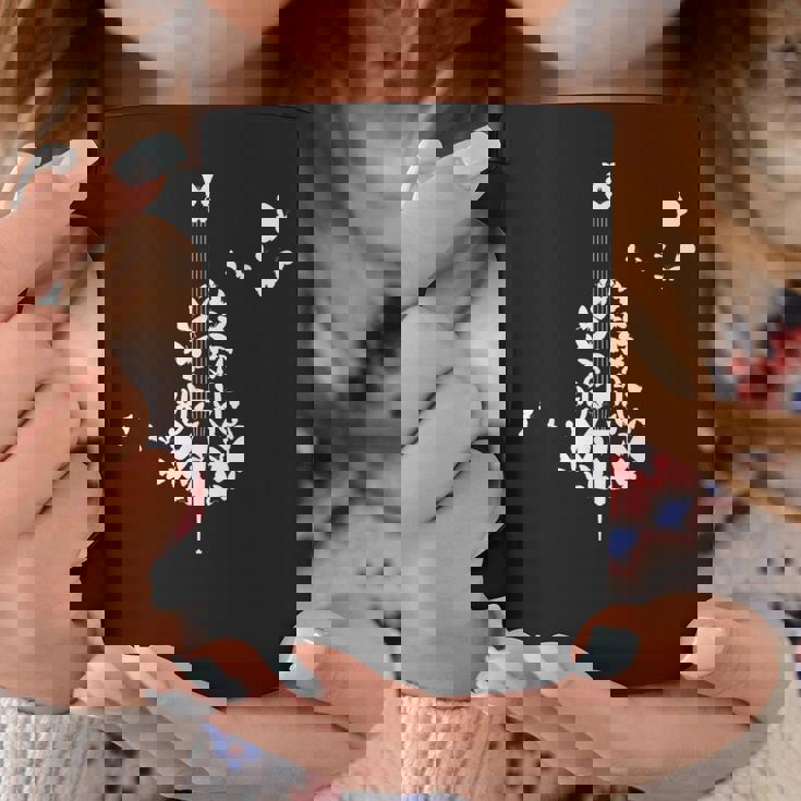 蝶とコントラバス コーヒーマグ 面白い贈り物