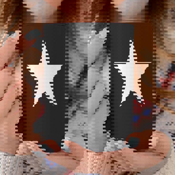 複数の色の白い星 長袖tシャツ コーヒーマグ 面白い贈り物