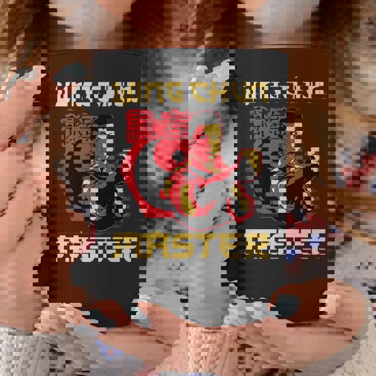 詠春拳マスター トレーニング 詠春拳 コーチ ファイター マーシャルアーツ 長袖tシャツ コーヒーマグ 面白い贈り物