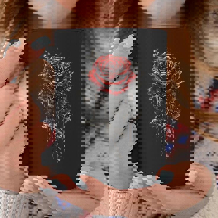 赤薔薇 花 ボタニスト ガーデン ガーデニング 花 バラ コーヒーマグ 面白い贈り物