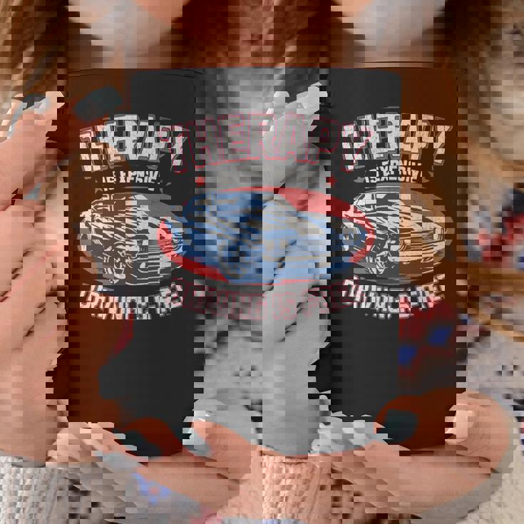 車 面白いtシャツ 自動車 おもしろ ネタ 文字入り 大人 メンズ おもしろグッズ 車いじり ドライブ 英語 長袖tシャツ コーヒーマグ 面白い贈り物