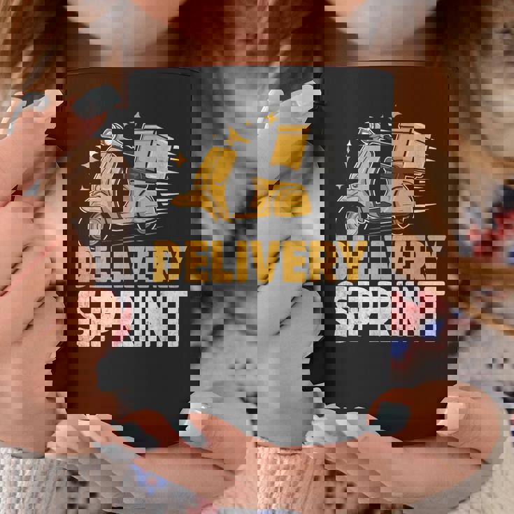 配達 スプリント 配達員 パッケージ 配達 コーヒーマグ 面白い贈り物