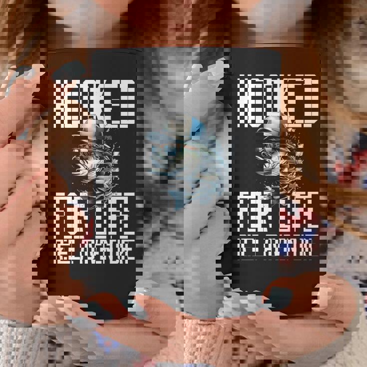 釣り好き おしゃれ アングラーのマストアイテム バス 釣り 長袖tシャツ コーヒーマグ 面白い贈り物