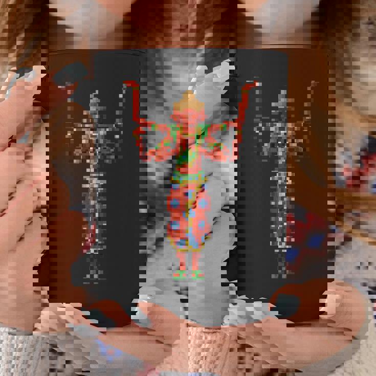 阿修羅ドット絵 コーヒーマグ 面白い贈り物