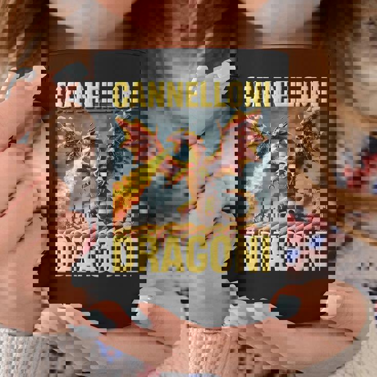 面白いai生成パスタドラゴン ブレイン カネローニ ドラゴニ コーヒーマグ 面白い贈り物