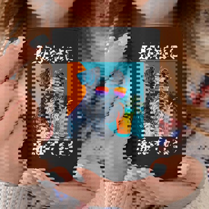 面白いtシャツ シュナウザー イヌ わんこ メンズ 犬好き グッズ おもしろ 面白い 服 ネタ わんこ 長袖tシャツ コーヒーマグ 面白い贈り物