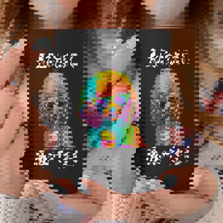 面白いtシャツ トイプードル イヌ わんこ メンズ 犬好き グッズ おもしろ 面白い 服 ネタ わんこ 長袖tシャツ コーヒーマグ 面白い贈り物