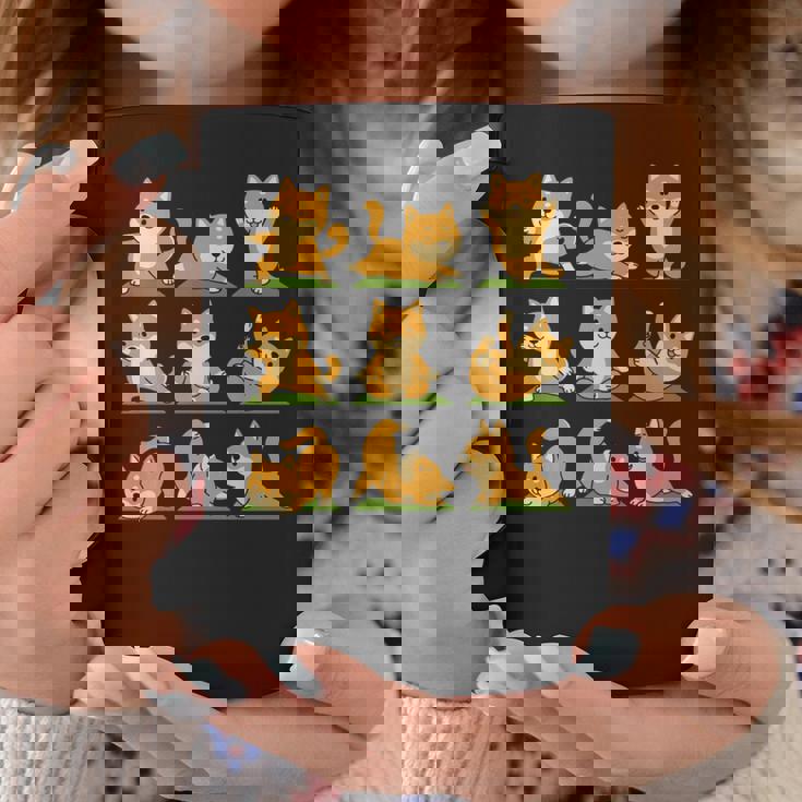 面白いtシャツ 柴犬 ヨガ イヌ わんこ メンズ 犬好き グッズ かわいい おもしろ 面白い 服 ネタ 長袖tシャツ コーヒーマグ 面白い贈り物