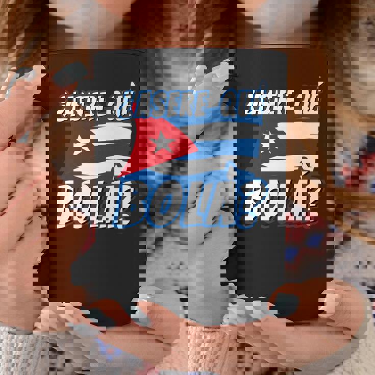 面白いキューバのハバナキューバの旗、アセレ・ケ・ボラ 長袖tシャツ コーヒーマグ 面白い贈り物