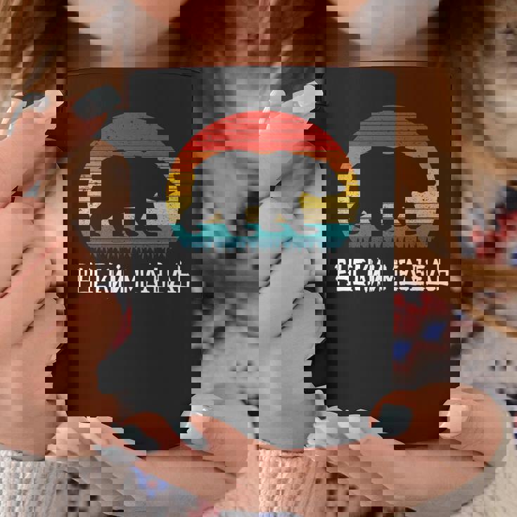 面白いロシア語 ロシアのクマのシルエット ロシア 長袖tシャツ コーヒーマグ 面白い贈り物