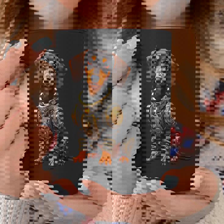 面白い犬ロボット技術サイボーグい 犬ロボット動物 Ai Lover Robotic Dog 長袖tシャツ コーヒーマグ 面白い贈り物