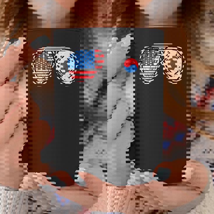 韓国アメリカン プライド サングラス 韓国国旗 アメリカ国旗 コーヒーマグ 面白い贈り物