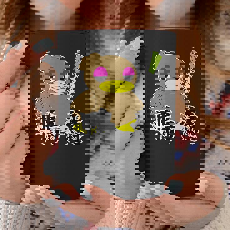 鴨が葱を背負って来る コーヒーマグ 面白い贈り物