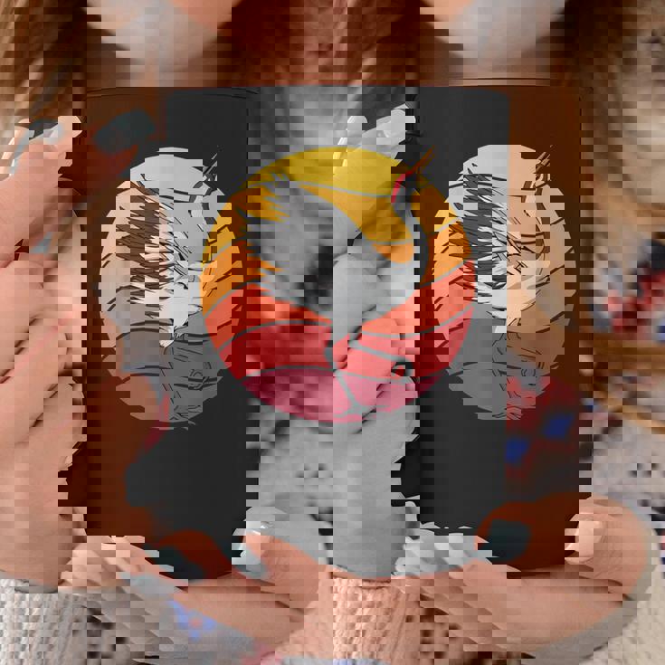 鶴 Crane Retrounset 鶴 コーヒーマグ 面白い贈り物