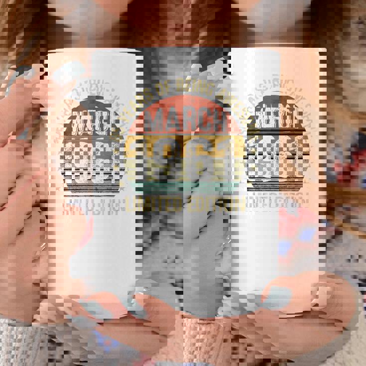 1961年3月の誕生日記念限定版ヴィンテージ65歳。 コーヒーマグ 面白い贈り物