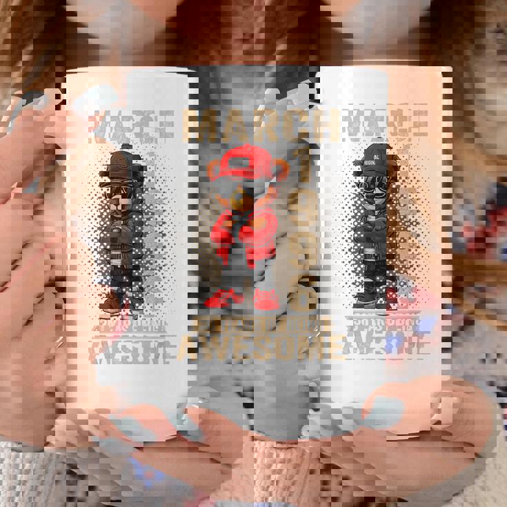 3月30日 誕生日 男性 女性 1996年 素晴らしいテディベア コーヒーマグ 面白い贈り物