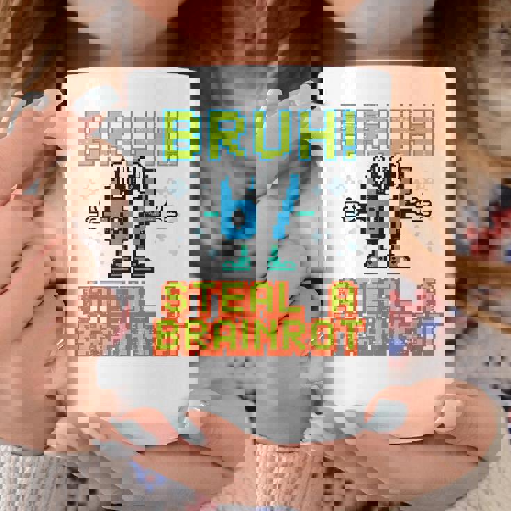 67 Bruhteal A Brainrot Meme 6 7 男の子 女の子 キッズ ユース コーヒーマグ 面白い贈り物