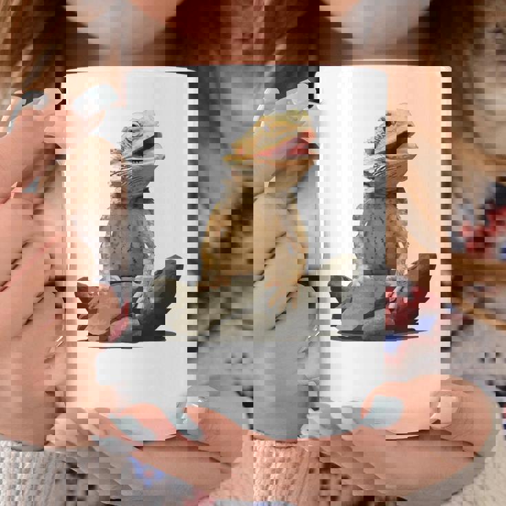 Bearded Dragon Youth Gecko Lizard Animal コーヒーマグ 面白い贈り物