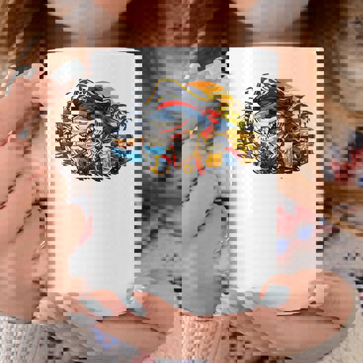 Beer Dad Piratehark グラフィック 漫画 海 アドベンチャーシャツ コーヒーマグ 面白い贈り物