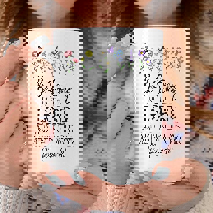 Betrong In The Lord Christian Ephesians 6 コーヒーマグ 面白い贈り物