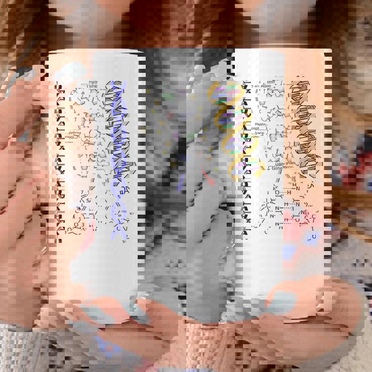 Dna ダブルヘリックス 化学式 分子 サイエンスアート コーヒーマグ 面白い贈り物