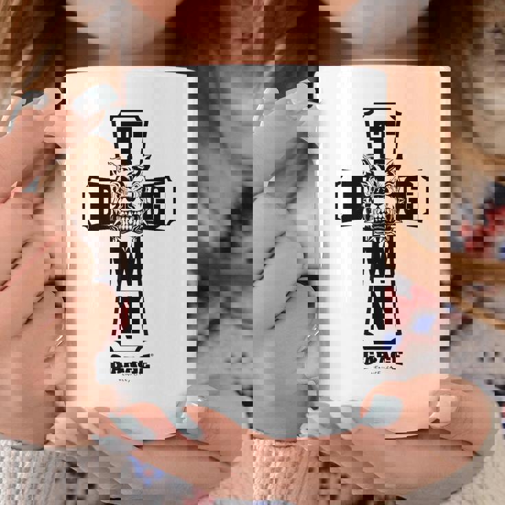 メンズ Dogtown Garage Cross クリスチャンtシャツ コーヒーマグ 面白い贈り物