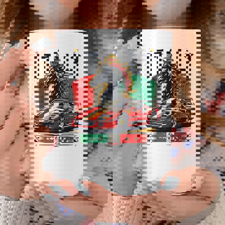 F40 イタリア スー 黒馬 コーヒーマグ 面白い贈り物