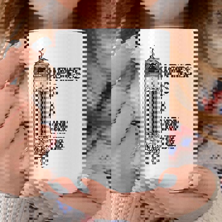 Happiness Is A Warm Tube アナログオーディオ。真空管 コーヒーマグ 面白い贈り物