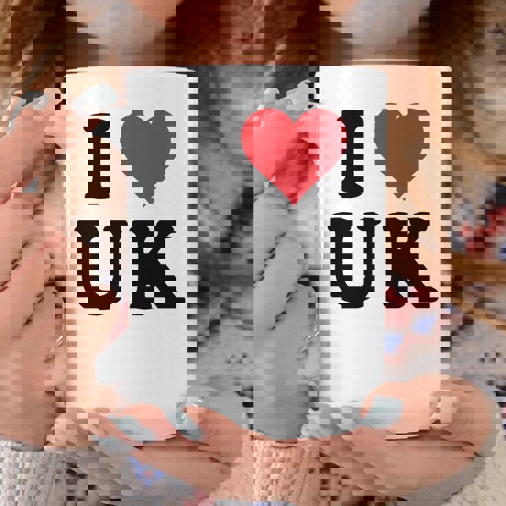 I Heart Uk Initials I Love UK First And Last Name U K 長袖tシャツ コーヒーマグ 面白い贈り物
