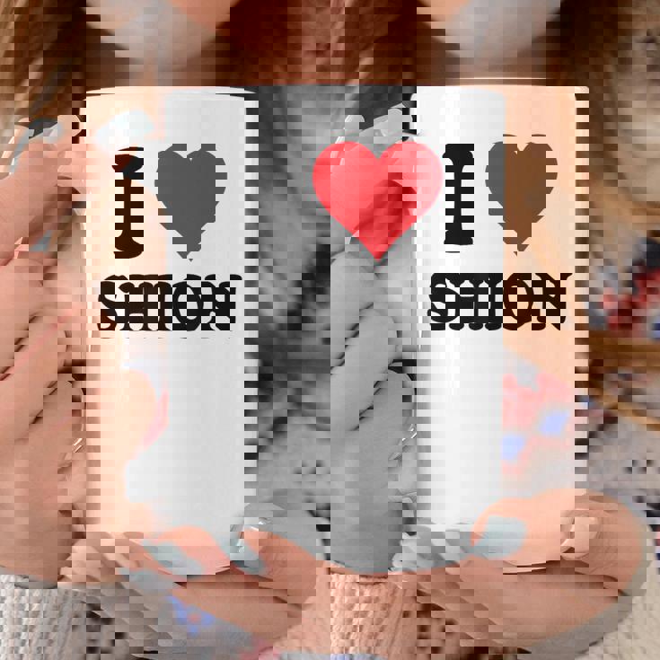 I Hearthion ファーストネーム I Love パーソナライズ コーヒーマグ 面白い贈り物