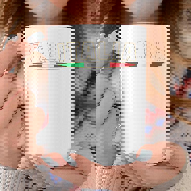 Italia イタリアサッカージャージ イタリア国旗ファン コーヒーマグ 面白い贈り物