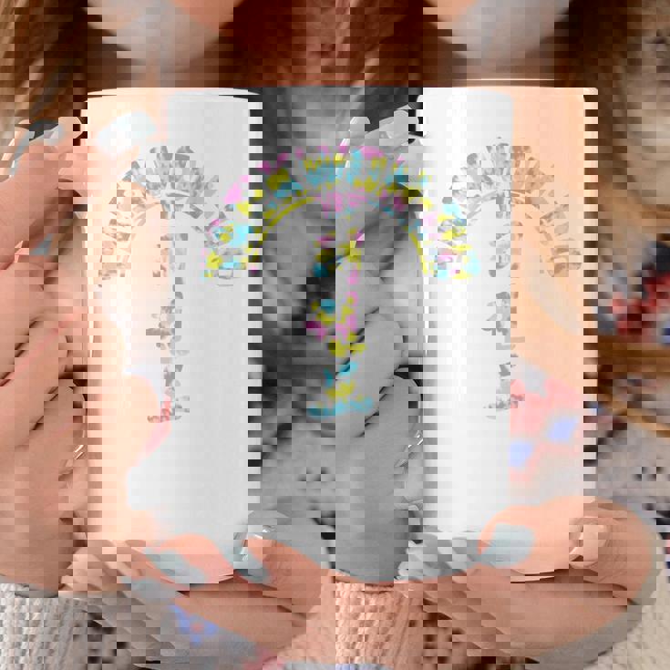 Itfテコンドー-夏のレインボータイダイを行う コーヒーマグ 面白い贈り物