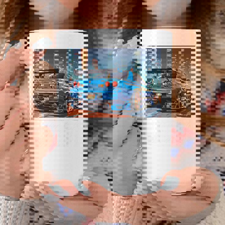 Jdmナイトドリフトレースカー東京スカイラインデザイン。 コーヒーマグ 面白い贈り物