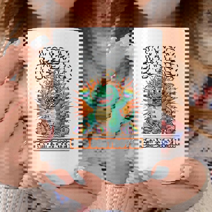 Kaiju イースターシャツ 男の子用 エッグデストロイヤー キッズtシャツ コーヒーマグ 面白い贈り物