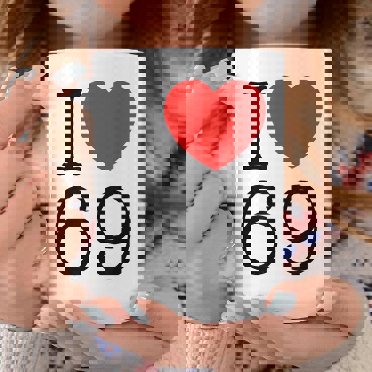 I Love 69 ファニーtシャツ コーヒーマグ 面白い贈り物