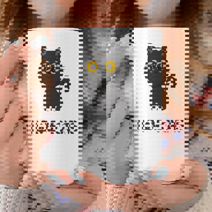 I Love Cats シャツ キュート 黒猫好き キッズ 子猫 コーヒーマグ 面白い贈り物