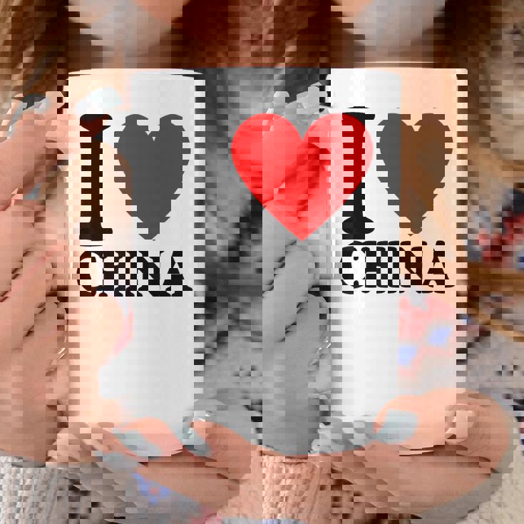 I Love China I Heart China コーヒーマグ 面白い贈り物